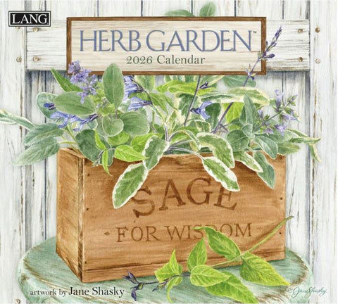 HERB GARDEN-2026 LANG WALL CALENDAR Lang Companies, Inc