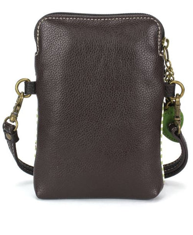 CellPhone Xbody - Highland Cow - green stripe Chala Handbags