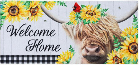 Highland Cow Switch Mat Evergreen Enterprises