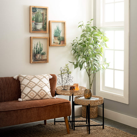 PLANT WALL ART 16"H - Treehouse Gift & Home - Onalaska Wisconsin