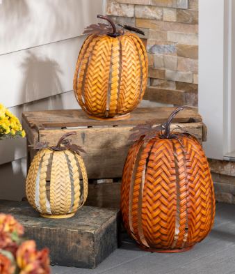 Nesting Pumpkins Statue Evergreen Enterprises