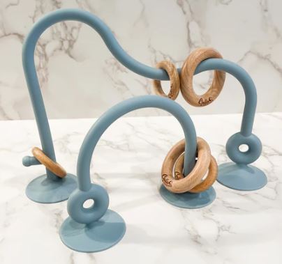 On-the-Go Suction Table Toy - Powder Blue Calla & Friends