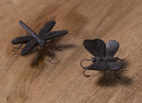 4.7"L Resin Butterfly & Dragonfly Pot Clinger The Gerson Companies