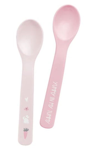 SILICONE BABY SPOONS BUNNY (S20) Stephen Joseph