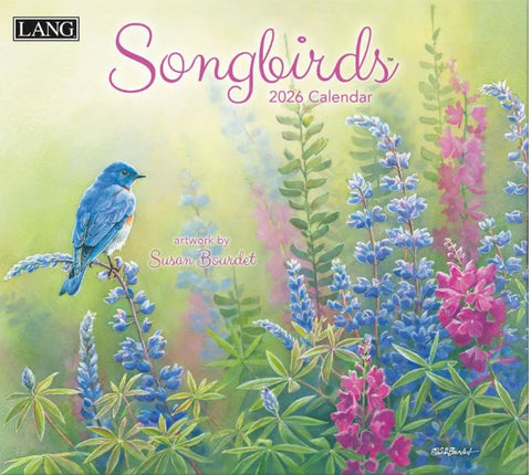 SONGBIRDS-2026 LANG WALL CALENDAR Lang Companies, Inc
