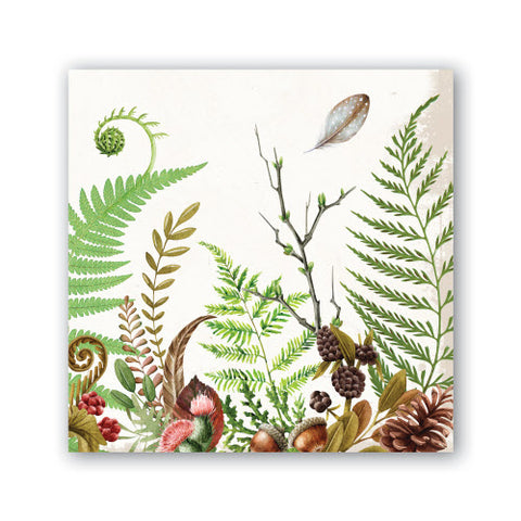MDW Moss & Oak Cocktail Napkin Stonewall Kitchen