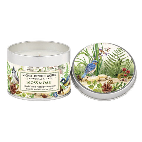 MDW Moss & Oak Travel Candle Stonewall Kitchen
