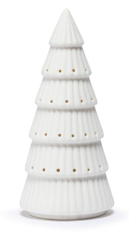 White LED Ceramic MediumTree Figure DEMDACO