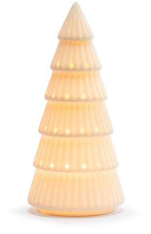 White LED Ceramic MediumTree Figure DEMDACO