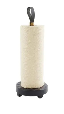 BLACK PAPER TOWEL HOLDER Mud Pie