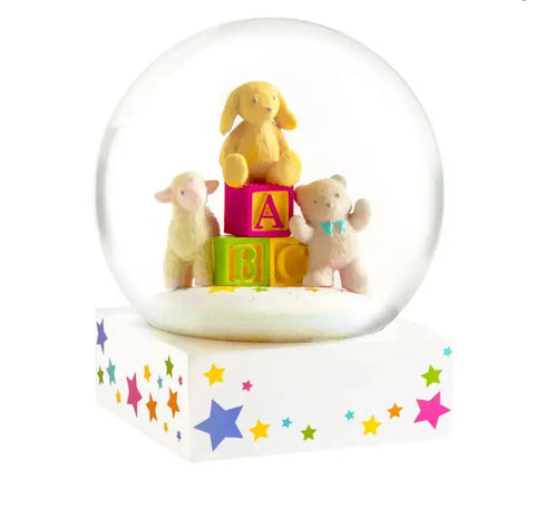 Baby Blocks Snow Globe Cool Snow Globes