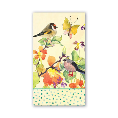Birds & Butterflies Hostess Napkin Michel Design Works