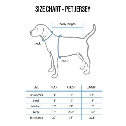 Chicago Bears Pet Jerseys! Treehouse Gift & Home