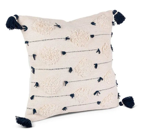 Cotton Woven Square Pillow Gerson