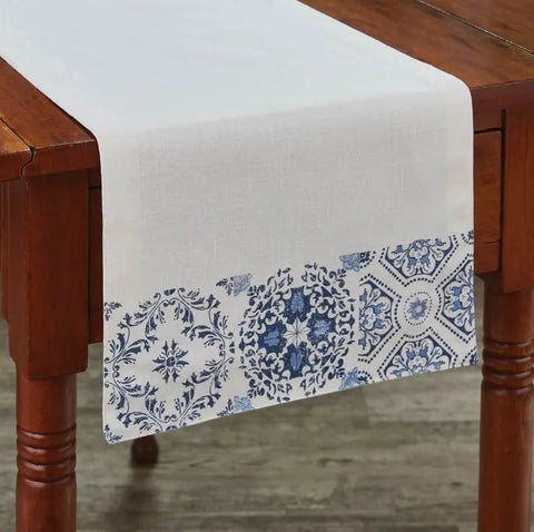 DELFT TILE TABLE RUNNER Park Designs