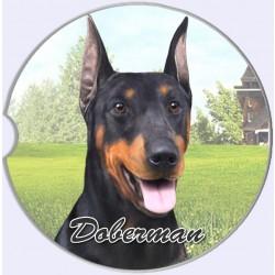 Doberman Car Coaster - Treehouse Gift & Home