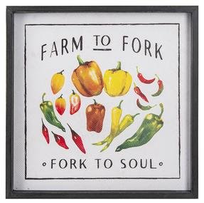 Farm to Fork Wall Decor Ganz