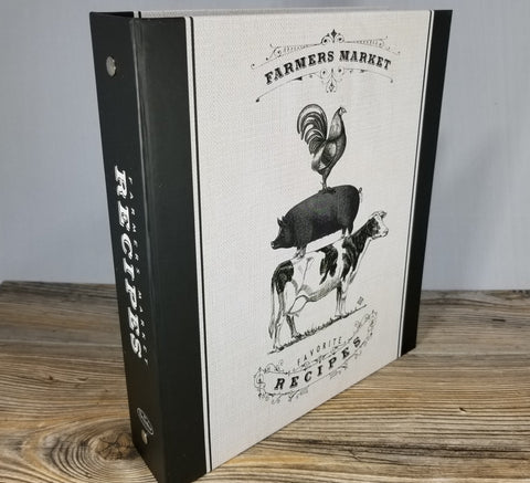 Farmer's Market Recipe Binder - Treehouse Gift & Home