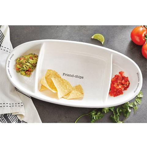 Fiesta Chip & Dip Serving Set Mud Pie