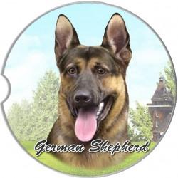 German Shepherd Car Coaster - Treehouse Gift & Home