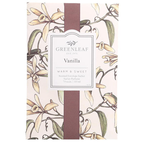 Greenleaf Sachet - Vanilla Greenleaf