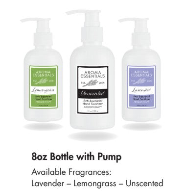 Hand Sanitizer Liquid 8 oz Bottle with Pump - Treehouse Gift & Home