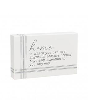 Home Striped Box Sign - Treehouse Gift & Home