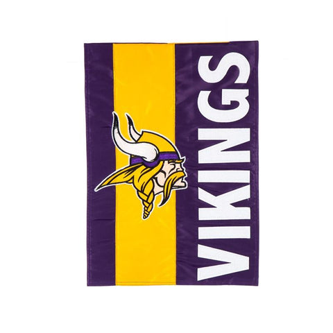 Minnesota Viking's Embellish Garden Flag - Treehouse Gift & Home