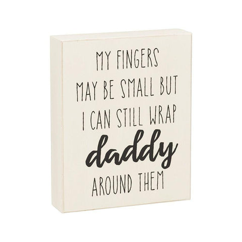 My Fingers Box Sign - Treehouse Gift & Home