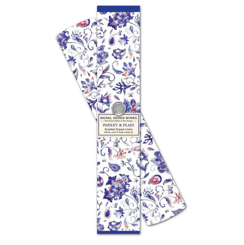 Paisley & Plaid Drawer Liner Michel Design Works