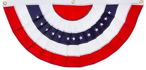 Patriotic Bunting, Medium Evergreen Enterprises