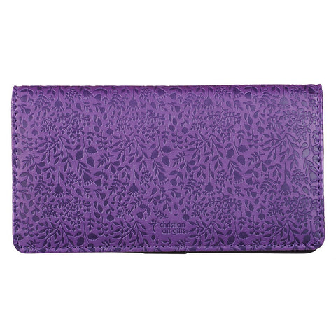 Positively Purple - Philippians 4:13Checkbook Cover - Treehouse Gift & Home