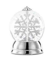 Rotating Snowflake Snow Globe - Treehouse Gift & Home