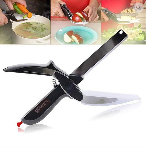 Scissor Knife, Cutting Board & Glove Combo - Treehouse Gift & Home