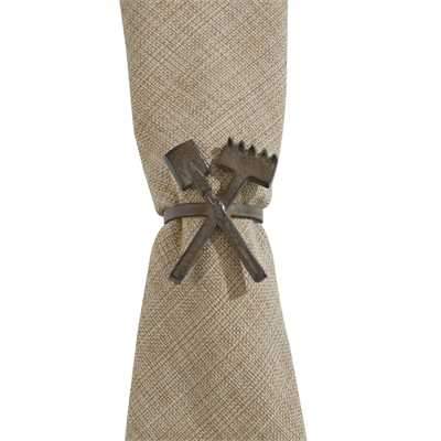 Shovel and Rake Napkin Ring - Treehouse Gift & Home