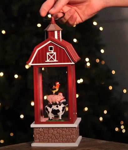 Spinning Water Animal Stack Lantern - Treehouse Gift & Home