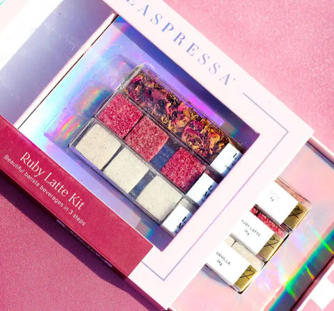 Teaspressa Tea & Coffee Sugar cubes - Ruby Latte Kit Teaspressa