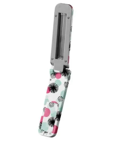 Travel UVC Light Sanitizer Flip Wand, Pink and Blue Evergreen Enterprises