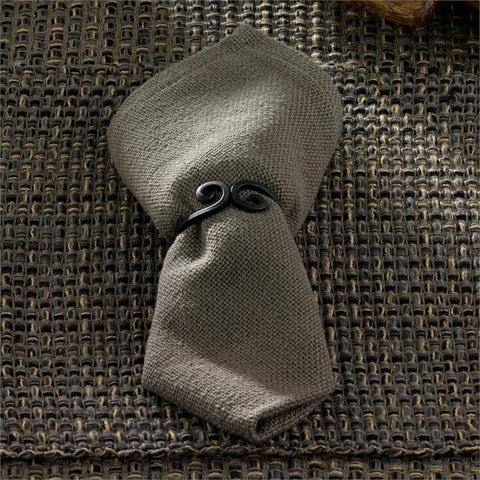 Tweed Napkin - Charcoal - Treehouse Gift & Home