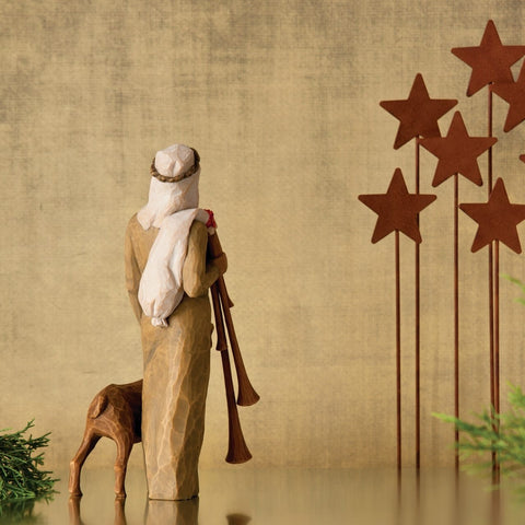 Zampognaro Willow (Shepherd with bagpipe) - Treehouse Gift & Home