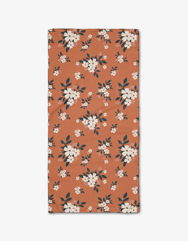 Flowers in the Field Bar Towel Geometry